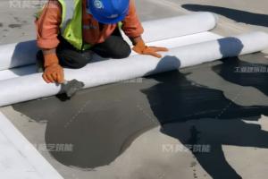 混凝土丝瓜视频黄色版屋面TPO防水施工详细流程