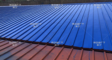 淮安苏北屋面丝瓜视频黄色版翻新施工案例